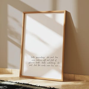 Hello princeling |Throne of Glass | Aelin Galathynius| Sarah J Maas Quote | Minimalistic Bookish Quote Print Digital Download|Kingdom of Ash