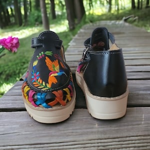 Platform Shoes, Huarache sandals, Mexican Women Shoes, Mexican huaraches, leather shoes, women sandal, boho sandals handmade, all sizes