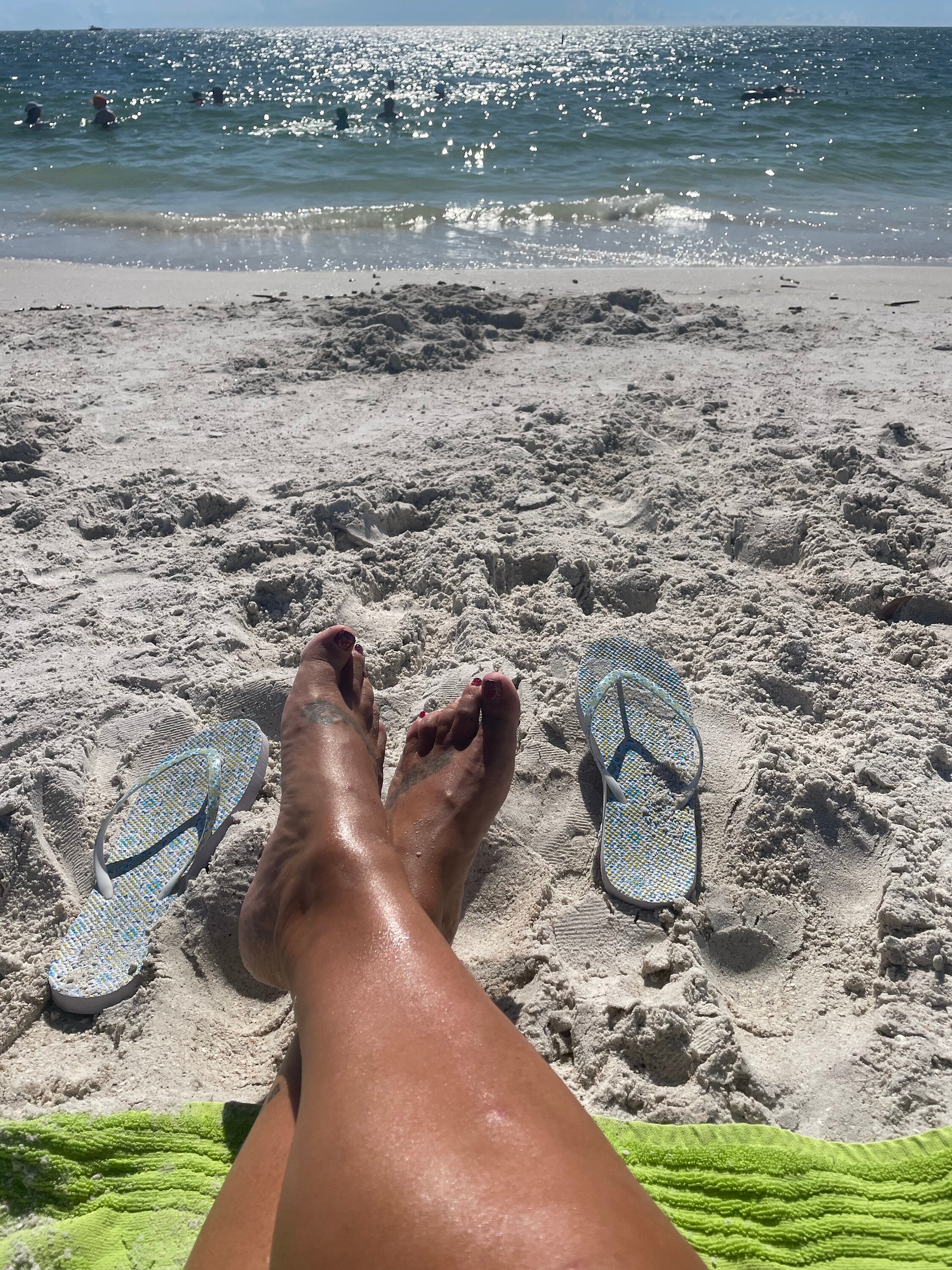 Sexy Beach Feet