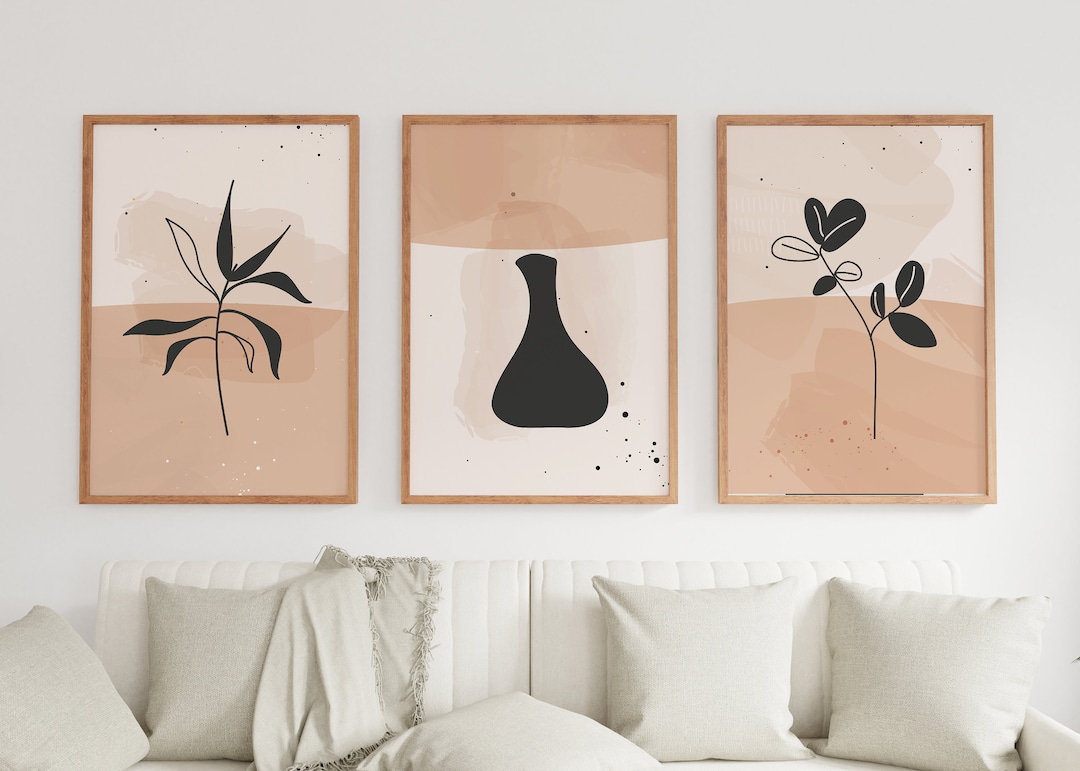 Boho Art I By Patricia Pinto (Framed Small) - Beige main image 1