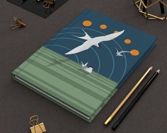 Arctic Terns Hardcover Journal