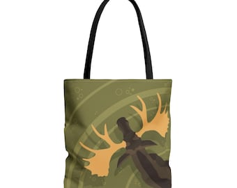 Tote Bag - Moose from Above