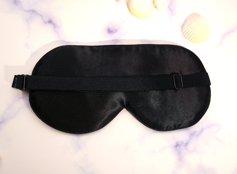 100% Mulberry Silk Handmade Adjustable Sleep Eye Mask Pure Organic 16MM Silk Beauty Sleep Zero Pressure Skin Friendly Breath Bild 10