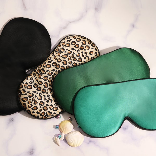 19 Colors | 100% Mulberry Silk | Handmade Adjustable Sleep Eye Mask | Pure Organic 16MM Silk | Beauty Sleep | Zero Pressure | Skin friendly
