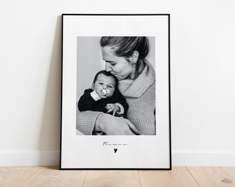 Cartaz personalizado da mãe/cartaz do dia das mães/presente do dia das mães/presente do dia das mães/mãe