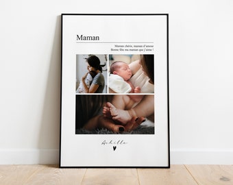 Personalized Mom poster / Mother's Day poster / Mother's Day gift / Mother's Day gift / Mom