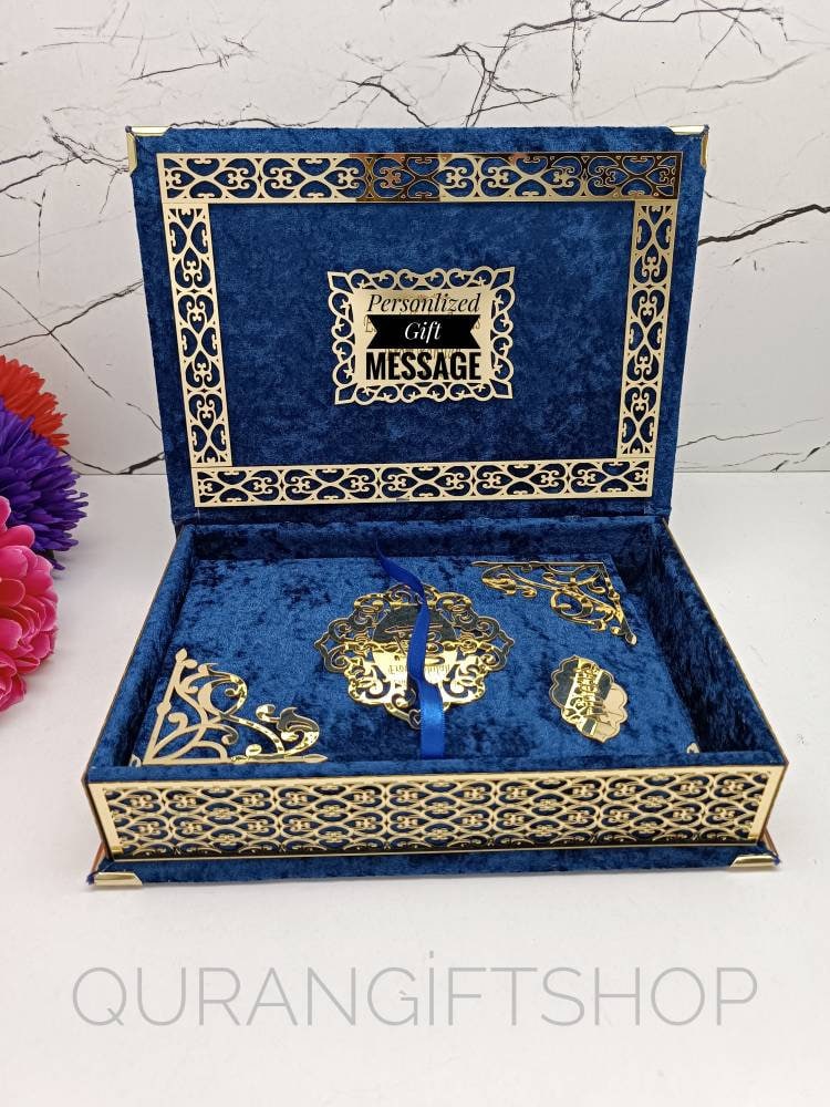 Quran Gift Box 4 Piece Set - Pink