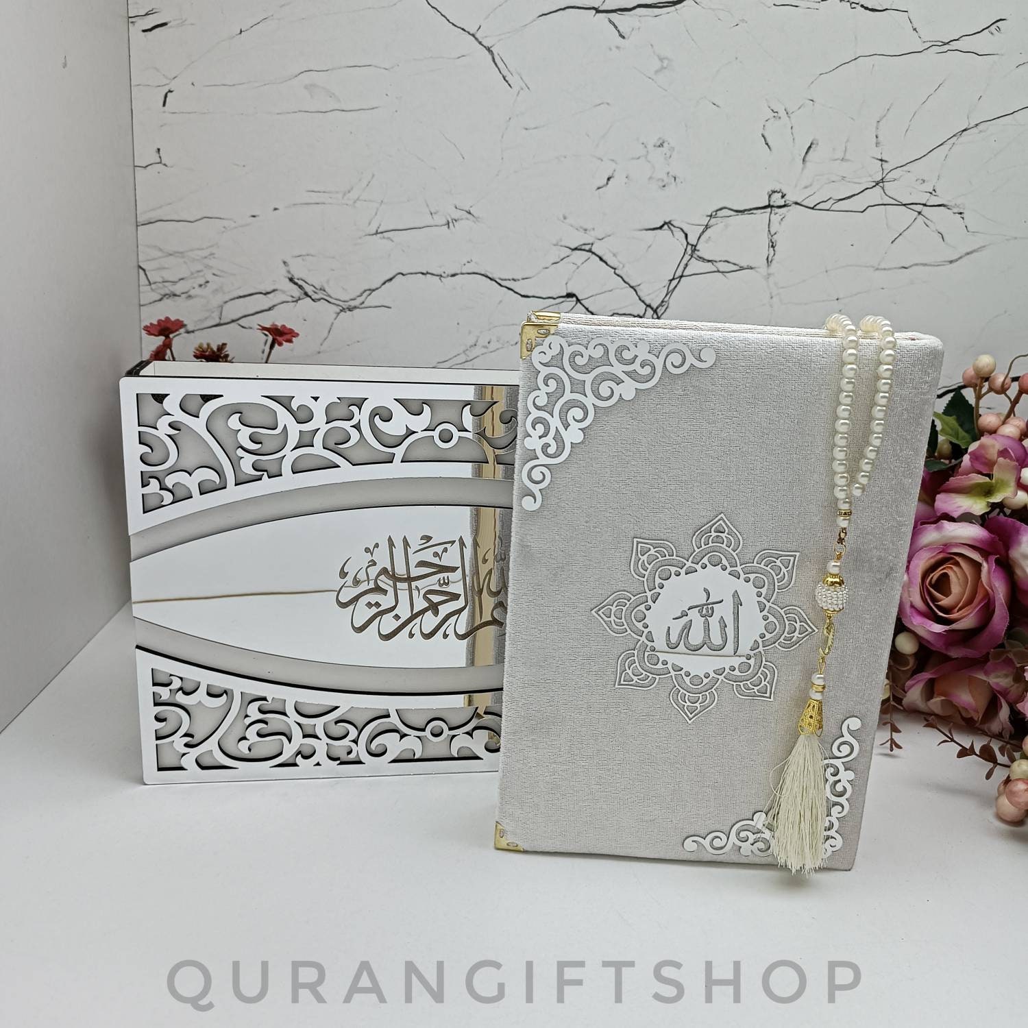 Custom Holy Quran, Silver Quran, Free Quran for Muslim