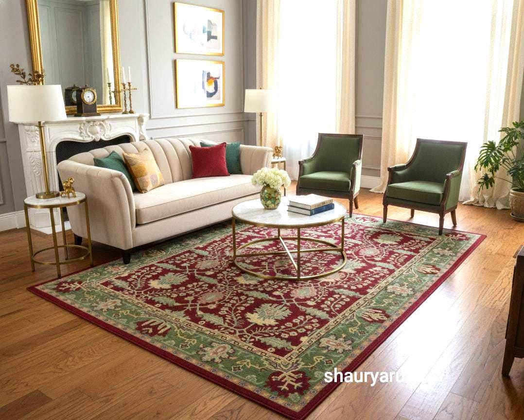 Vintage Pottery Barn Rug - Etsy