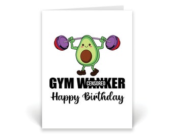 Gym Joke Card - Etsy UK