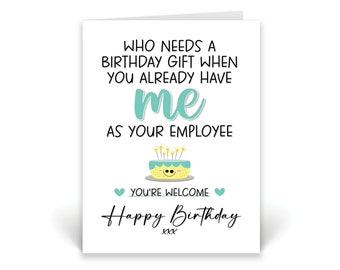 Funny Birthday Card Manager - Etsy