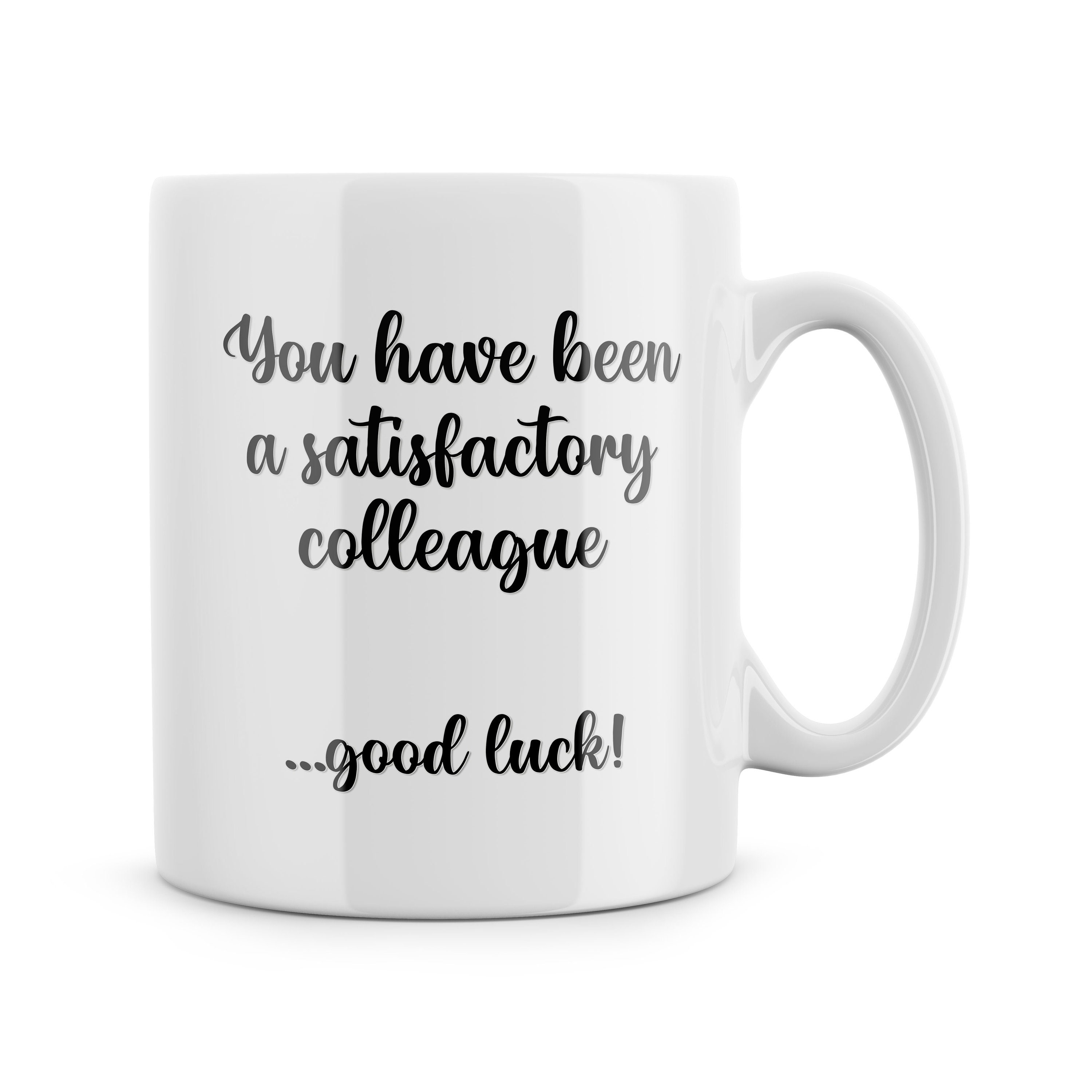 Regalo Compañera Trabajo Taza De Despedida Con Mensaje Emotivo