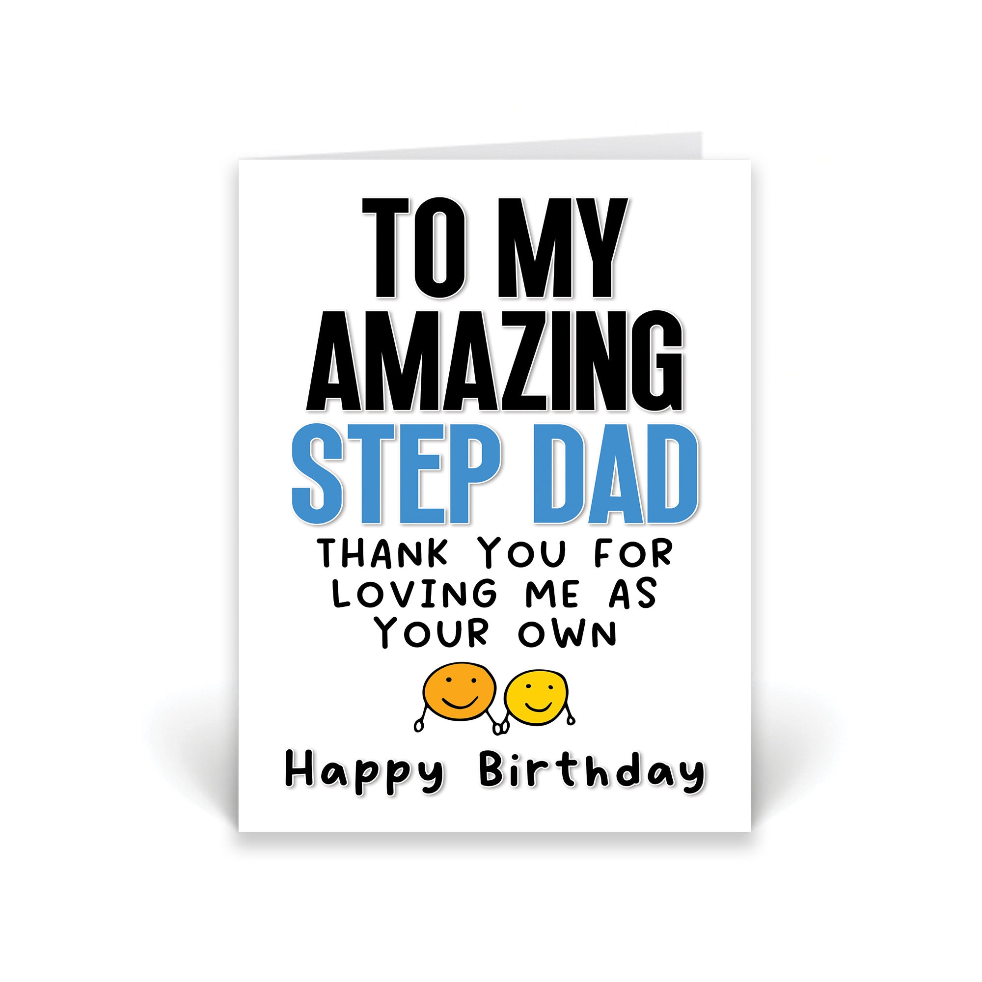 Happy birthday to my step best sale dad