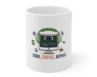 Computer Science Programmer Mug | Ceramic Coffee Cup 11oz or 15oz