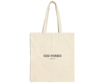 GOD FORBID minimalist sarcastic tote | office humor, 90s aesthetic