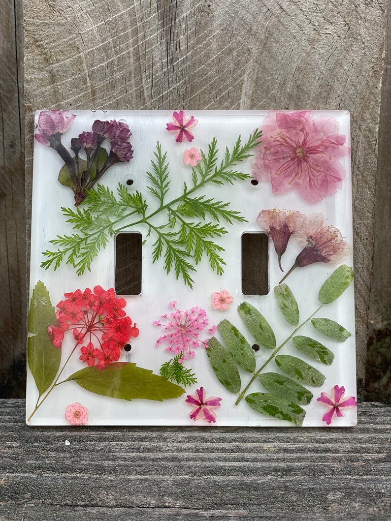 Double Light Switch Cover Etsy