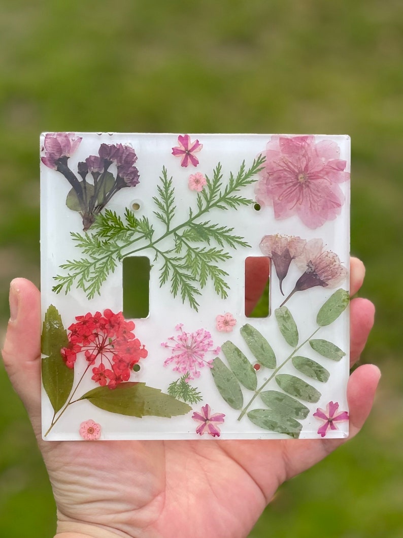 Double Light Switch Cover Etsy