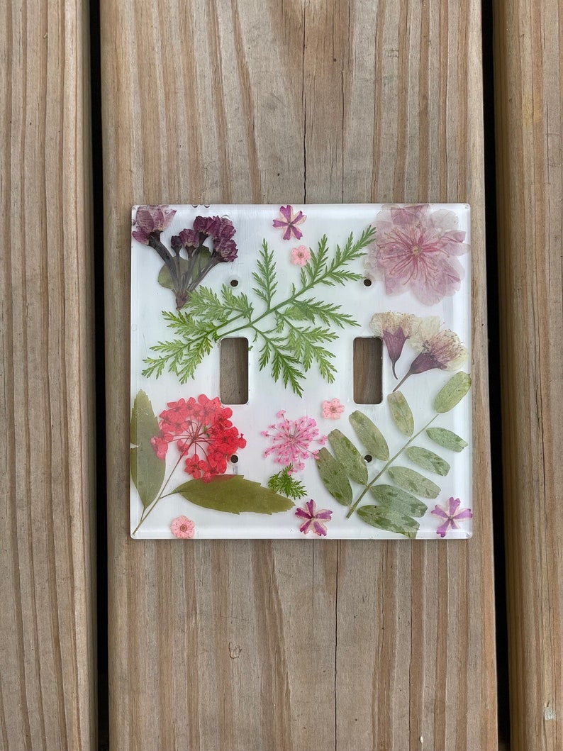 Double Light Switch Cover Etsy