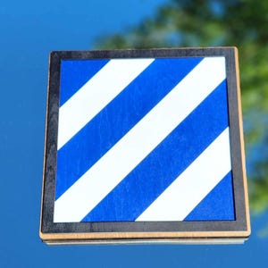 Wooden 3rd Infantry Division Patch
