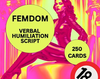 Femdom Verbal Humiliation Script Guide (PDF)