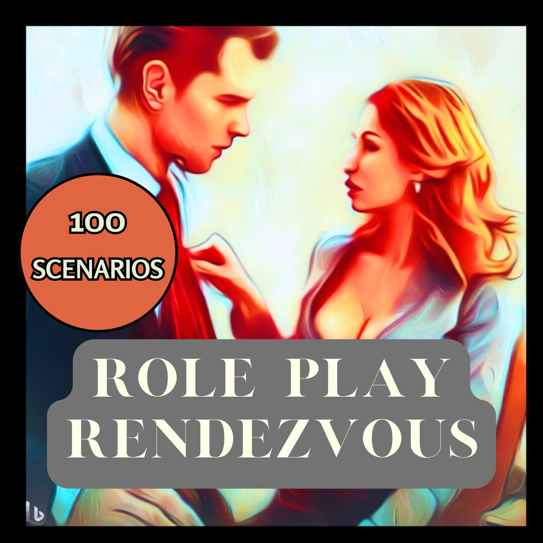 ROLE PLAY SEX Game Scenarios 100 Cards for Passion Play and a Spicey