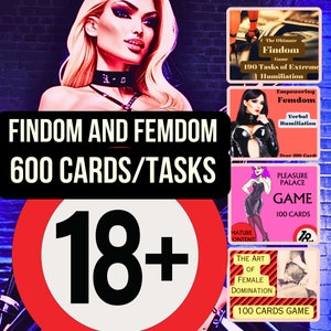 FINDOM & FEMDOM BUNDLE (Over 600 Aufgaben zur Slave Demütigung) Artwork Femdom und Findom Scripts, Domination Ideen, Punishment, Findom Guide.