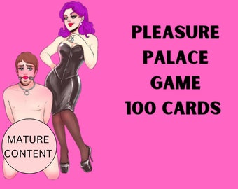 FEMDOM CARD GAME with Humiliating Tasks for Slaves OnlyFans Idea Adult Industry for Female Domination Femdom Training Script, Dominatrix Art