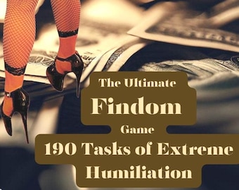 Findom Guide • 190 Submissive Tasks • Extreme Humiliation • Dominate or Submit with Confidence