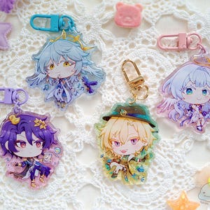Honkai Star Rail Penacony Acrylic Charms