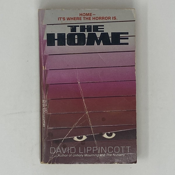 The Home by David Lippincott || Vintage 80s Horror Fiction Paperback Book