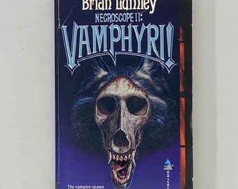 Necroscope II : VAMPHYRI! by Brian Lumley || Vintage 80s Vampire Science Fiction Horror Paperback Book