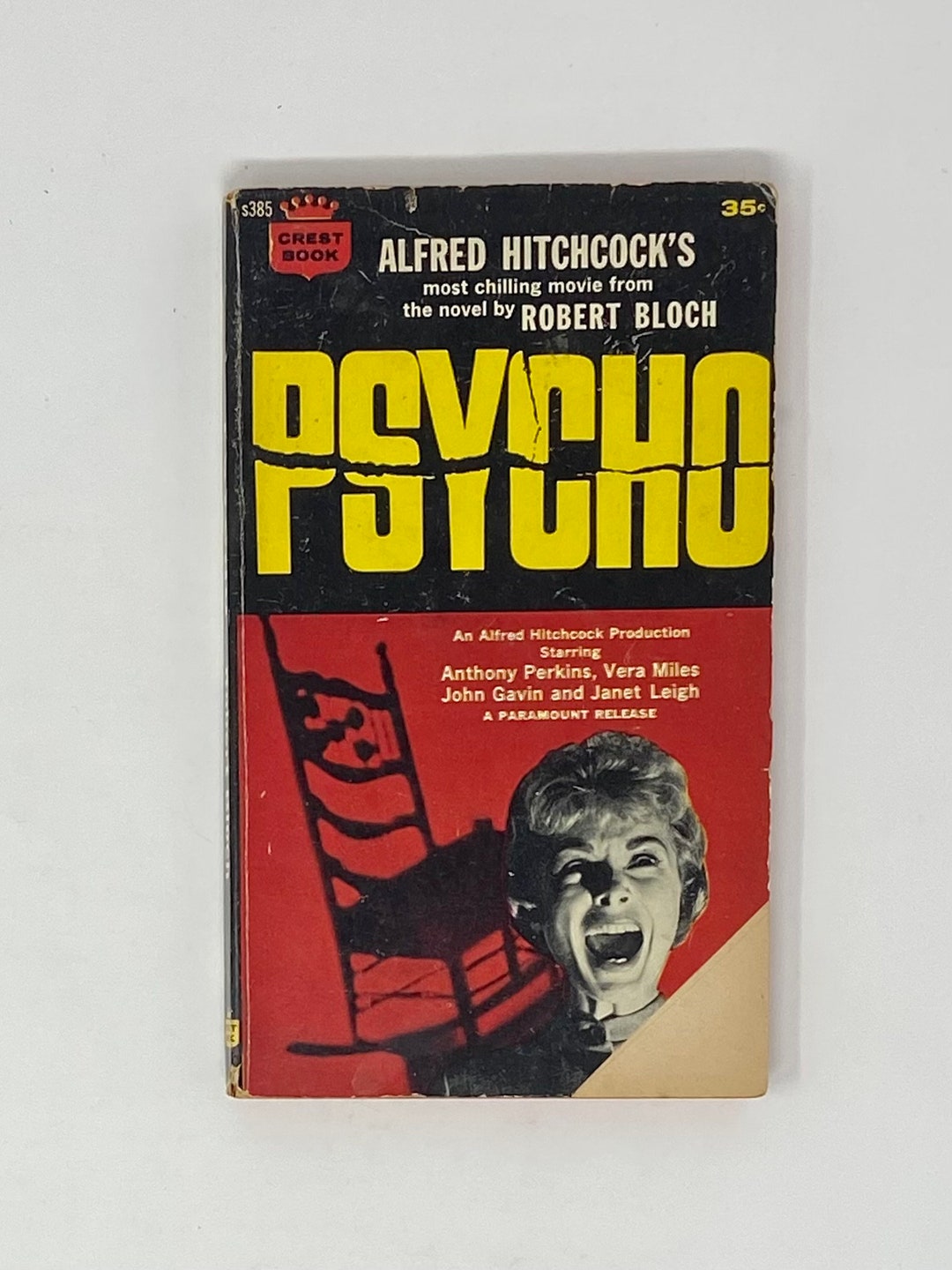 Psycho by Robert Bloch Vintage 60s Psychological Horror Etsy
