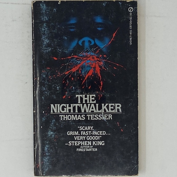 The Nightwalker by Thomas Tessier (1979) || Vintage 70s 80s Supernatural Werewolf Lycanthropy Horror Paperback