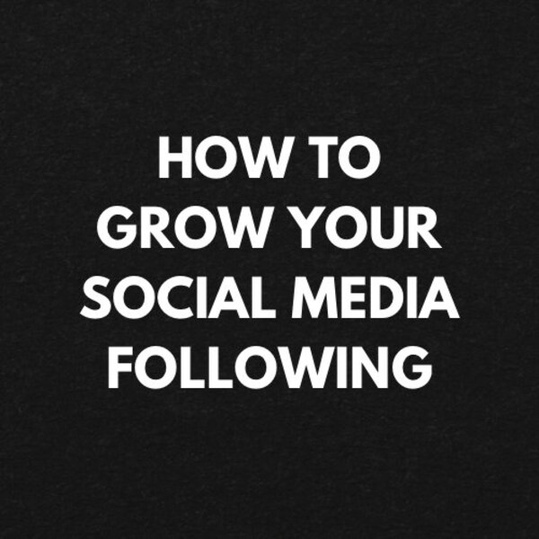 HOW TO grow your Social Media Platform Step by Step Guide to Success! Side Hustle 101