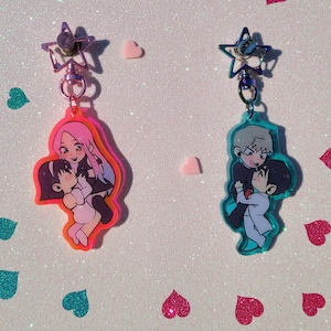 ALNST MiziSua & IvanTill keychain charms | Alien Stage Fan Merch