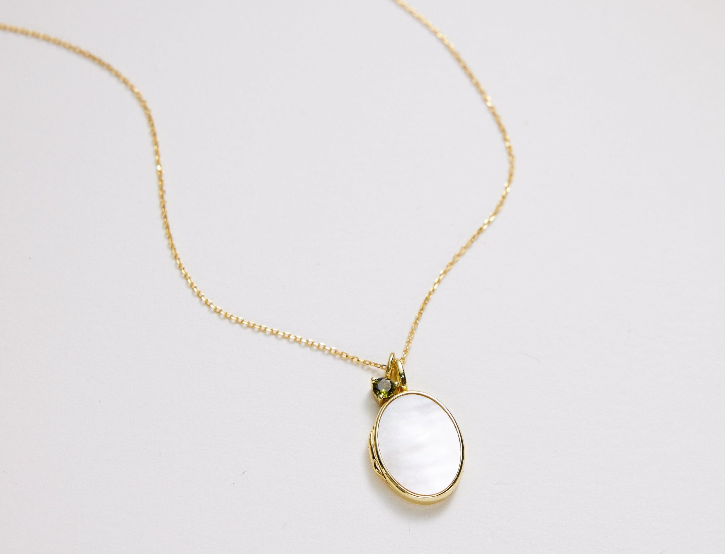 Mother Pearl Pendant Oval - Etsy