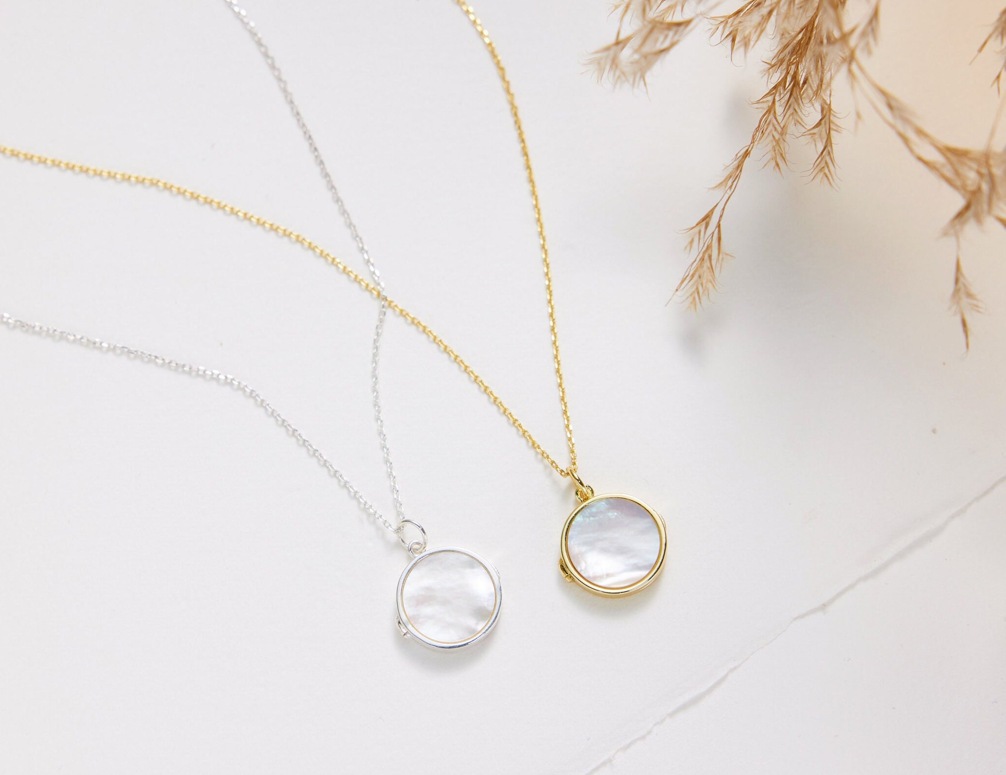 Pear Locket Mother of Pearl Locket • Wedding Locket • Customized Locket • Photo ...