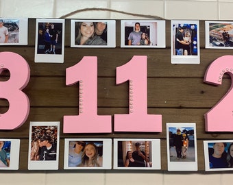 Personalized Polaroid Picture Board