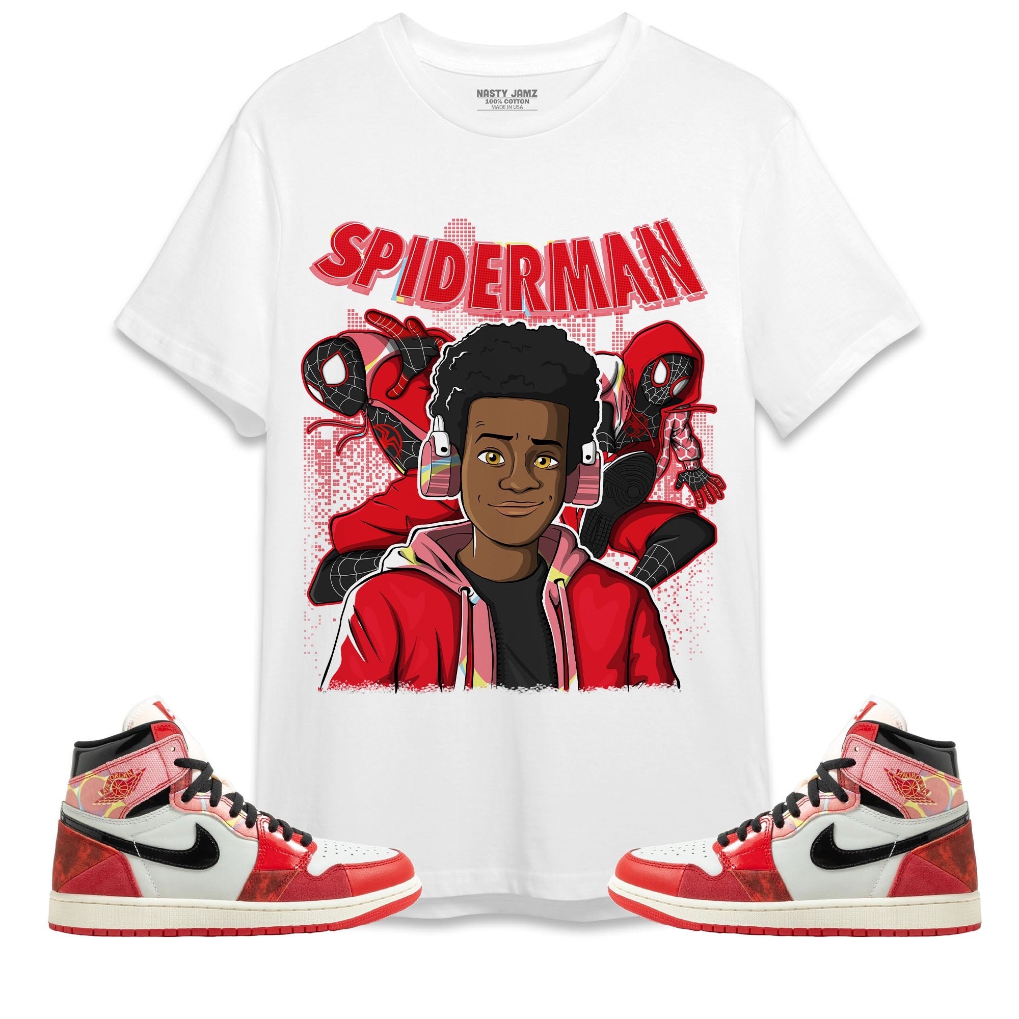 Kids spiderman deals jordans