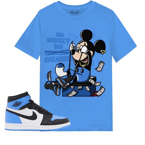 University Blue Jordan 1 Shirt 