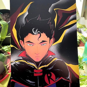Dami Wayne Print A5 DC Robin Print