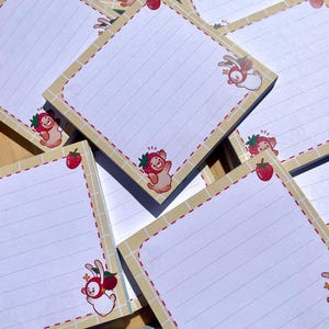 Notepad - Note Pads Hihi Market Mascots