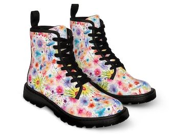 Jayanta - Good Old Time Floral Print - Boots to Shoes Size EU 43 US 11 Uk 8