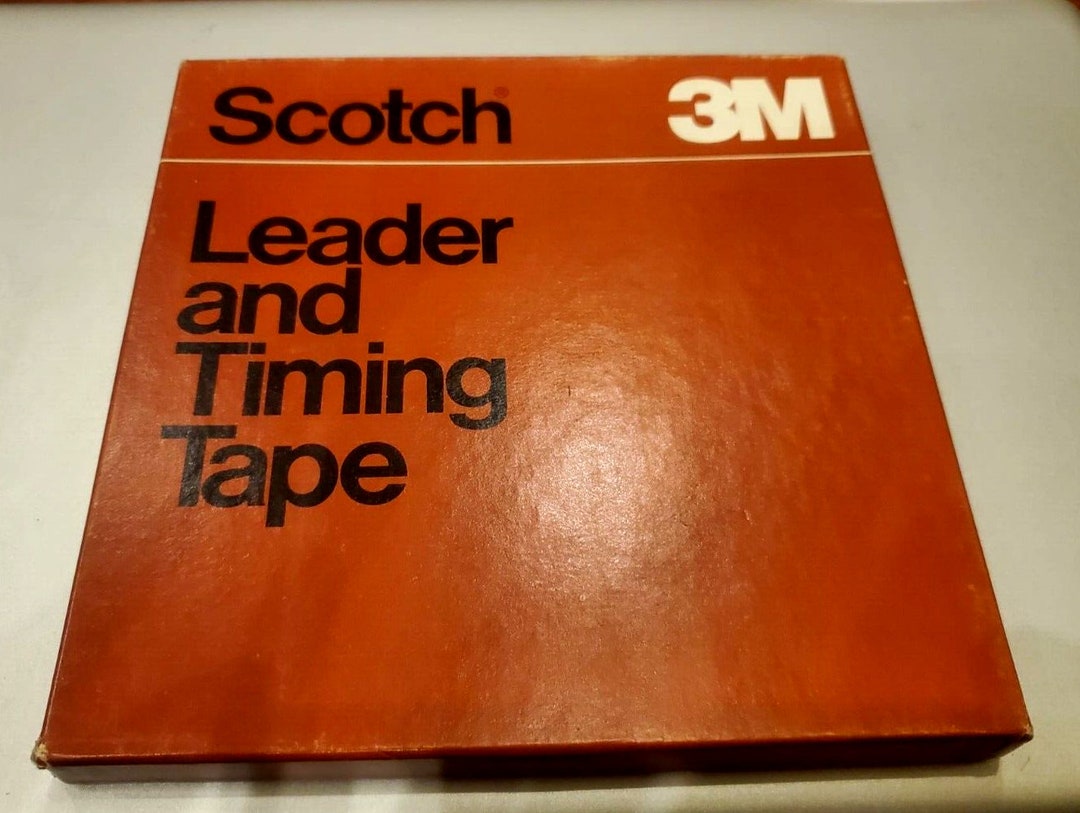 1500ft. Scotch 3M Leader and Timing Tape 61y1/41500 Etsy