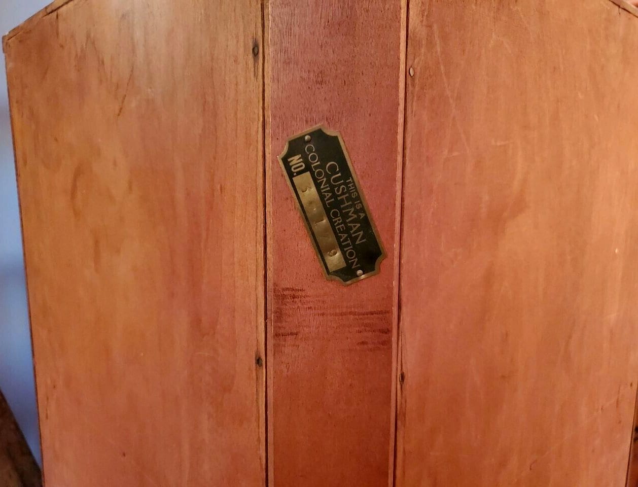 Vintage Cushman Colonial Creations Maple 7 Piece Bedroom Set 1930s