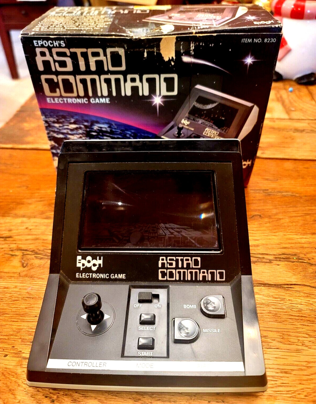 Vintage 1982 Epoch's Astro Command Electronic Game Complete