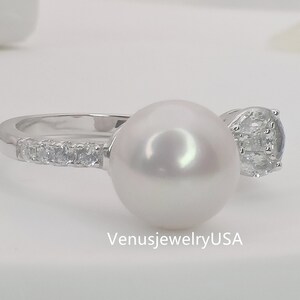 9ct Rose Gold Mabel Edison Pearl Ring