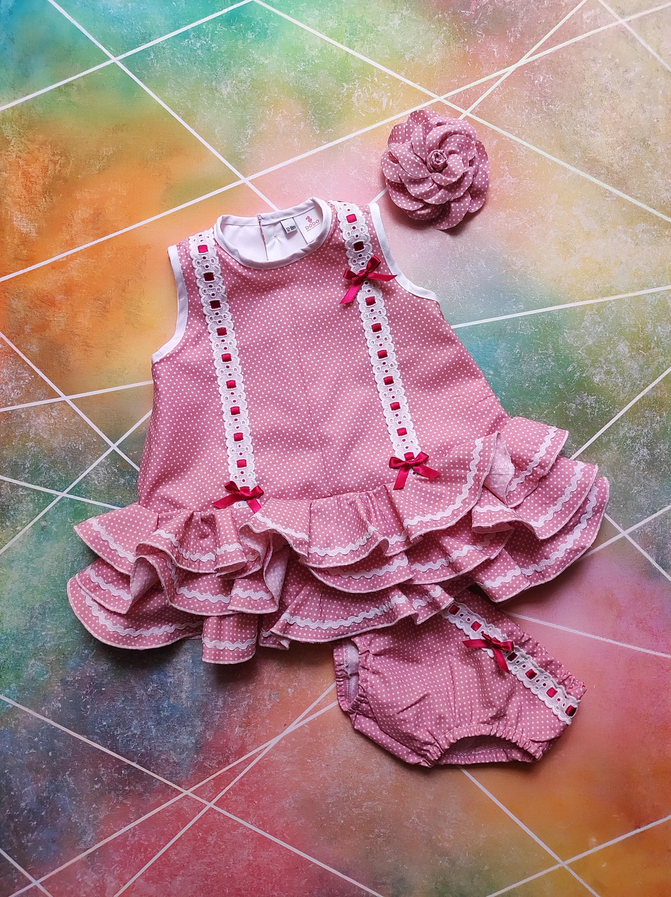 Flamenco Dress in Stock for Girls From 0 to 18 Months Etsy