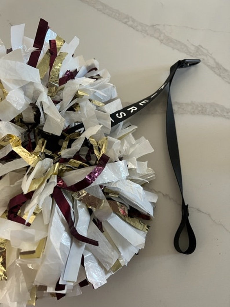 Custom Made Pom Holders for Cheerleading. No Pom Poms Included Etsy