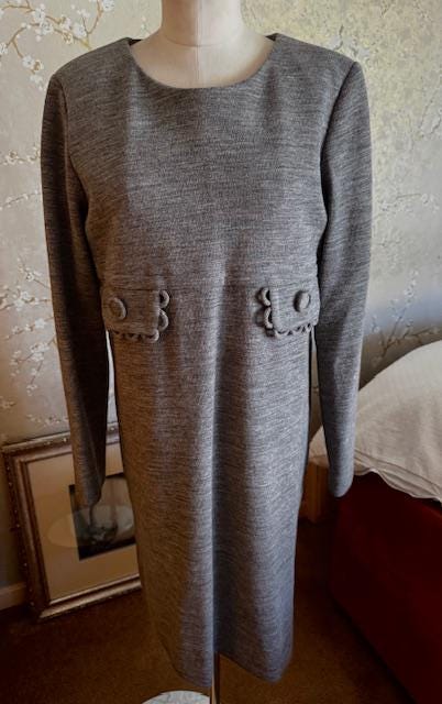 orla kiely grey dress Preservation Box